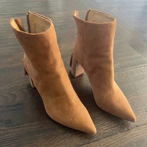 Banana Republic Brown Suede booties
